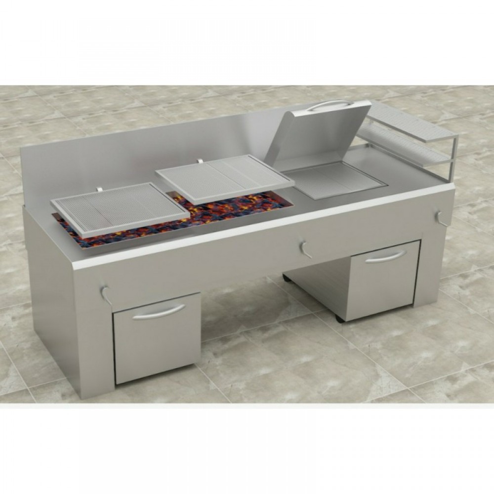  Asansörlü Izgara, Kömürlü Izgara Asansörlü, Yeni Nesil Balık Izgara,